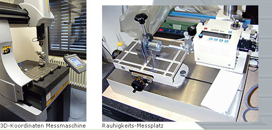 3D-Koordinaten Messmaschine, Rauhigkeitsmessplat